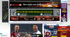 Desktop Screenshot of 8bongda.com