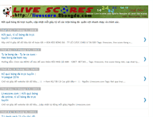 Tablet Screenshot of livescore.8bongda.com